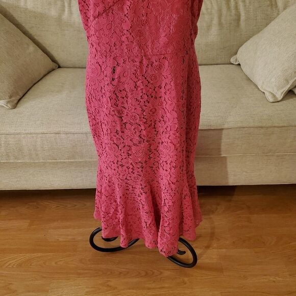 Chelsea28 Sleeveless Lace Fit & Flare Dress - Picture 6 of 13